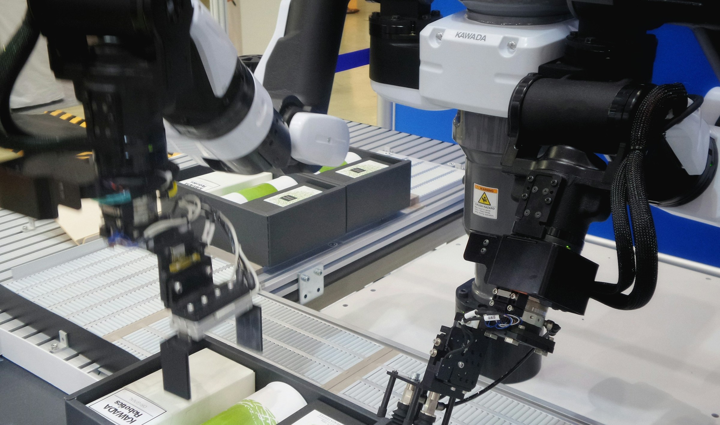 robotics in production line