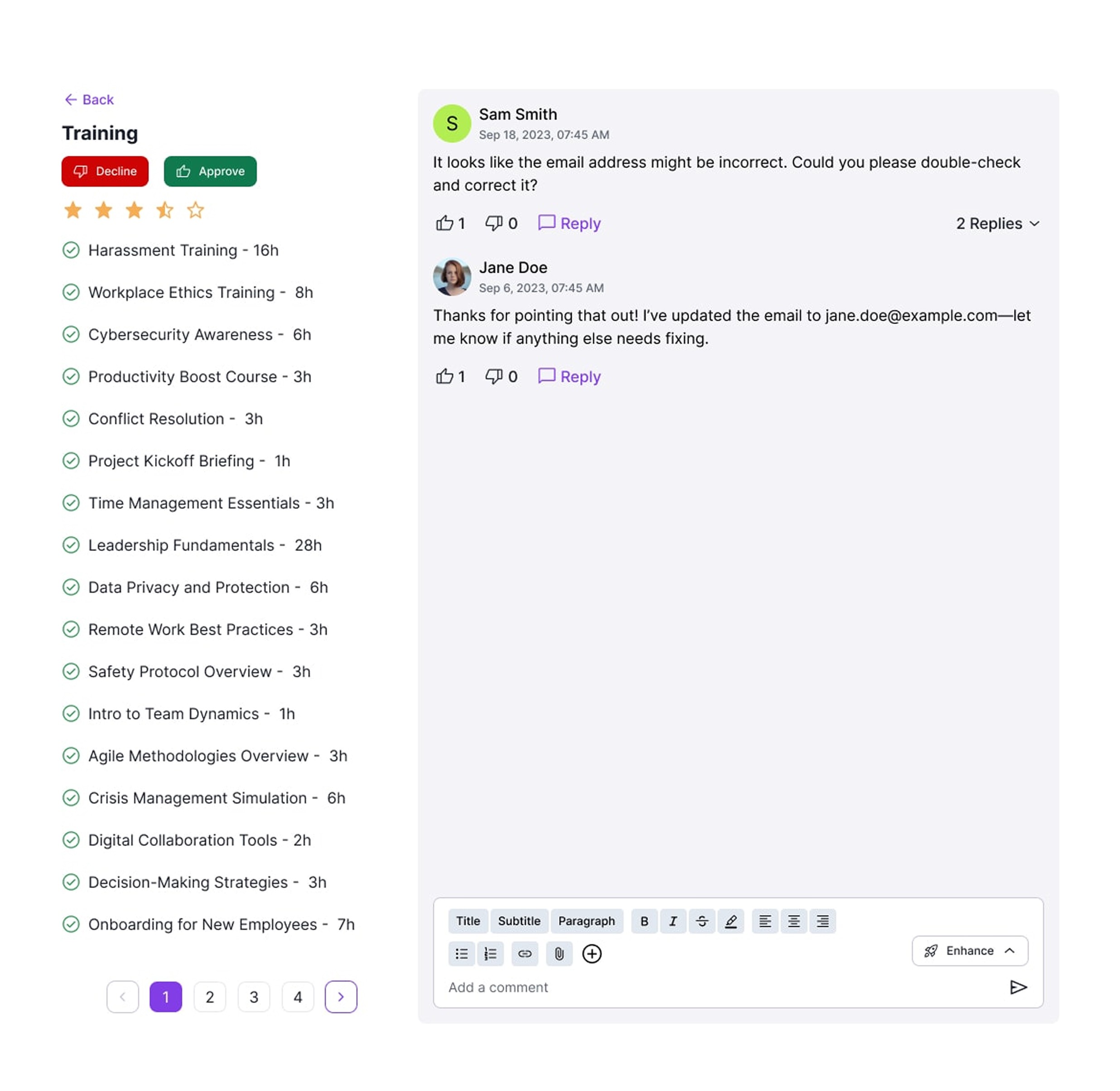 Parakeet Risk's platform screen showing chat and training workflow.